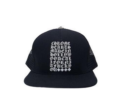 CHROME HEARTS クロムハーツ レプリカ ハリウッドキャップ  ブラック