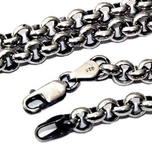 クロムハーツ スーパーコピー Chrome Hearts ガボラトリ―TOKYO&OSAKA製 ロールチェーンラージネックレスチェーン 20インチ (約50センチ)