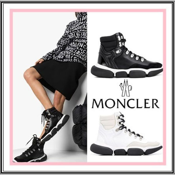 モンクレール スニーカー コピー【MONCLER】★ 人気！ハイカットスニーカー★205680001AJ0999