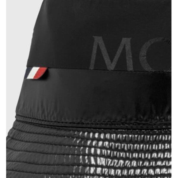 モンクレール 偽物 キャップ MONCLER モンクレール ロゴ バケットハット
