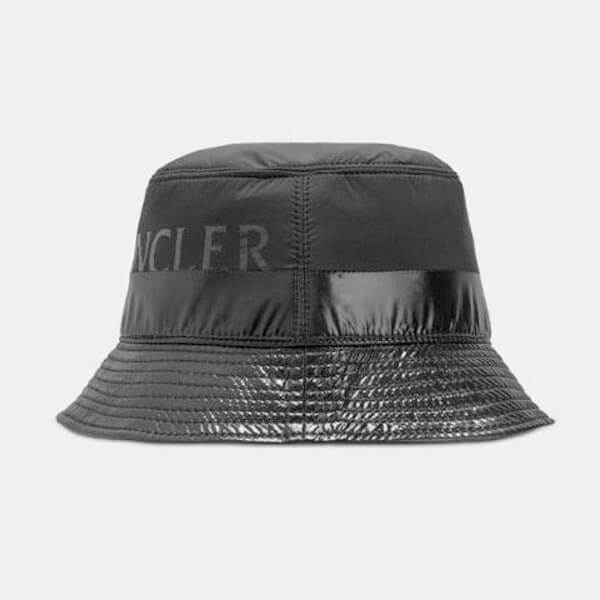 モンクレール 偽物 キャップ MONCLER モンクレール ロゴ バケットハット