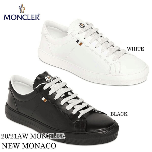 【モンクレール スニーカー 偽物★20/21秋冬】MONCLER NEW MONACO 2色 72I-0T9008