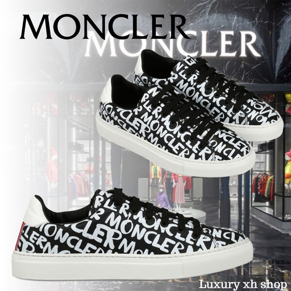 モンクレール スニーカー 偽物 セール♪ MONCLER ロゴ スニーカー