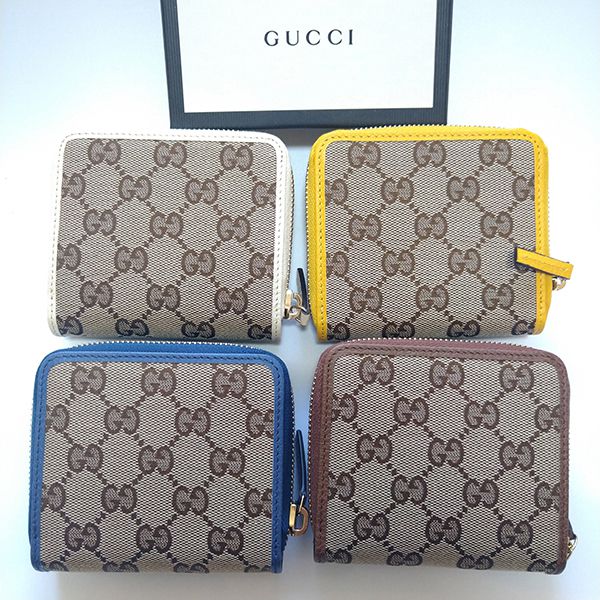 大人気★グッチ 財布 偽物 シマ 二つ折り 財布 GGキャンバス 多色 346056-KY9LG