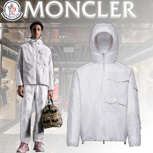 モンクレール 偽物 MONCLER 1952 ★ RILA ★ フード付 ブルゾン