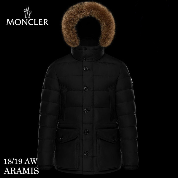 モンクレールスーパーコピー 18/19秋冬 MONCLER★CLUNY_ブラック メンズファッション » アウタージャケット » ダウンジャケット