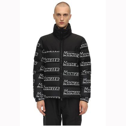 MONCLER モンクレールスーパーコピー 19/20AW ロゴプリントダウン FAIVELEY ブラック