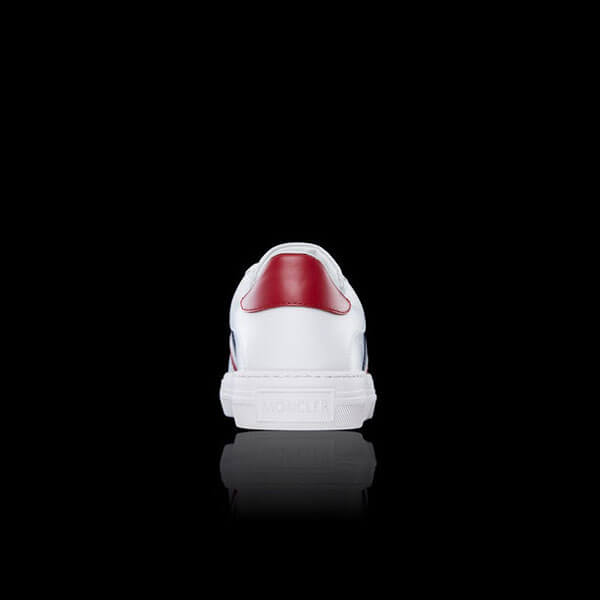 モンクレール スニーカー 偽物 MONCLER★ARIEL ロゴ レザー スニーカー 09B4M70440019MT002