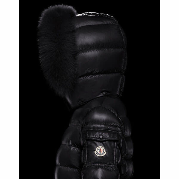 モンクレール 偽物◆MONCLER◆BADYFUR ファー付きダウンジャケット