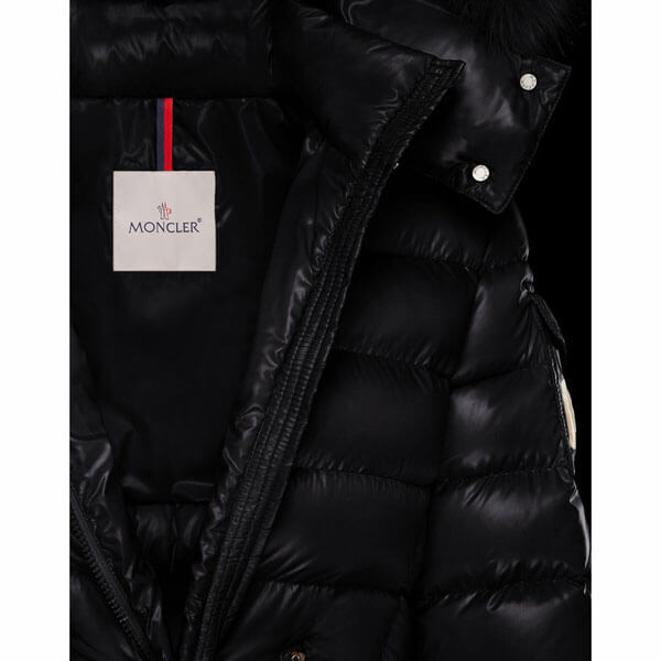 モンクレール 偽物◆MONCLER◆BADYFUR ファー付きダウンジャケット