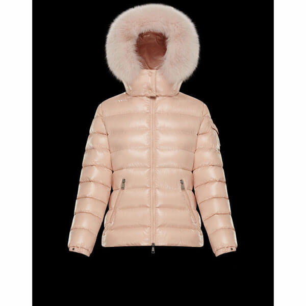 モンクレール 偽物◆MONCLER◆BADYFUR ファー付きダウンジャケット