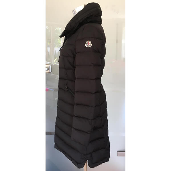 モンクレール 偽物☆MONCLER☆ 大人気ロングダウンコートFLAMMETTE♪ ブラック