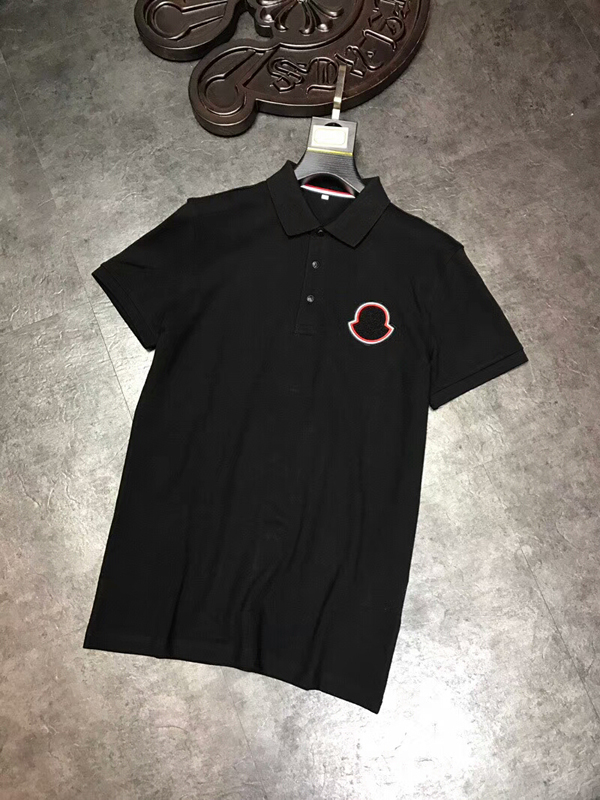 MONCLER モンクレールスーパーコピー★2020SS春夏ポロシャツ【黑】Tシャツ