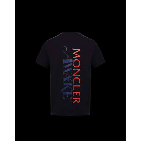 MONCLER モンクレール 偽物 Tシャツ* Awake コラボ ロゴ Tシャツ 0928C70910V8141