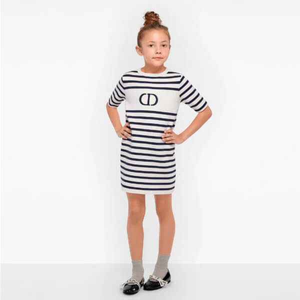 日本未入荷 ディオール コピー ベビー服【ディオール】大人もOKコットン＆カシミヤ ワンピース