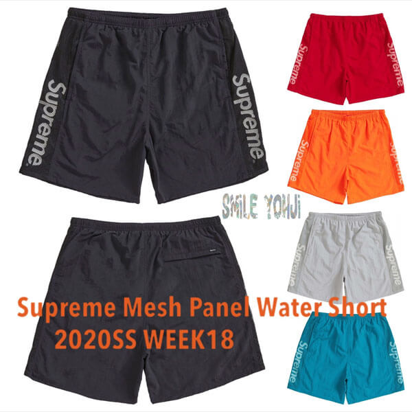 ★シュプリーム 偽物 20SS WEEK18★シュプリーム Mesh Panel Water Short