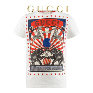 大人OK2020SS グッチ☆グッチスーパーコピーサーカスプリントTシャツ