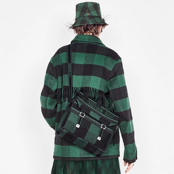 ディオールスーパーコピー＊19AW TEDDY D CHECK'N'ディオール ボブハット ベール付き