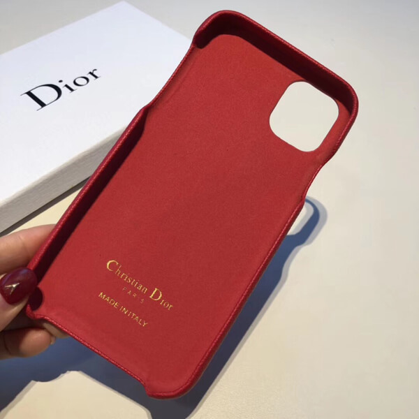 ディオール iphoneケース コピー BLACK/RED