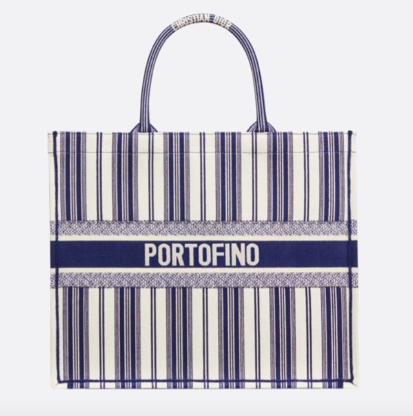 2020新作 ディオール ブックトート スーパーコピーディオール BOOK TOTE PORTOFINO /Blue