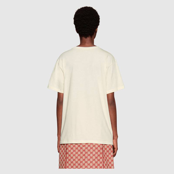 2020SS最新作 グッチスーパーコピー グッチシティーコットンTシャツ
