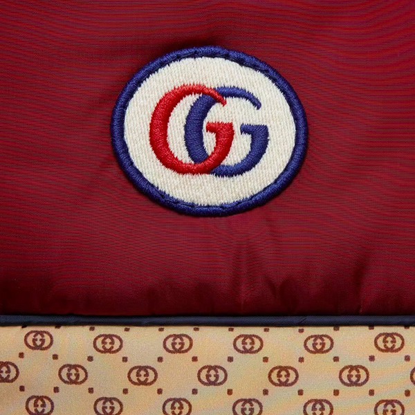 グッチ ダウンジャケット 偽物◆GG パラシュートナイロン パデッド ジャケット 663279 ZAHB86705