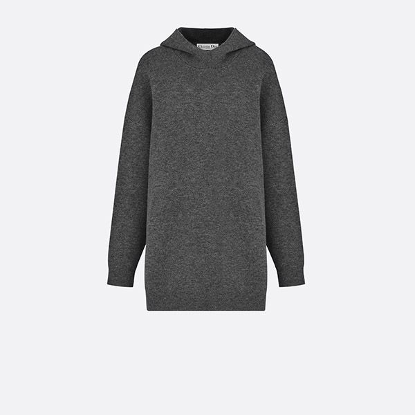 ディオール セーター 偽物 \'J\'Adior 8\' ロゴ カシミヤ フード付き 844S92AM009_X8805