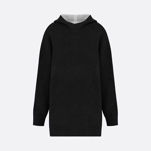 ディオール セーター 偽物 \'J\'Adior 8\' ロゴ カシミヤ フード付き 844S92AM009_X8805