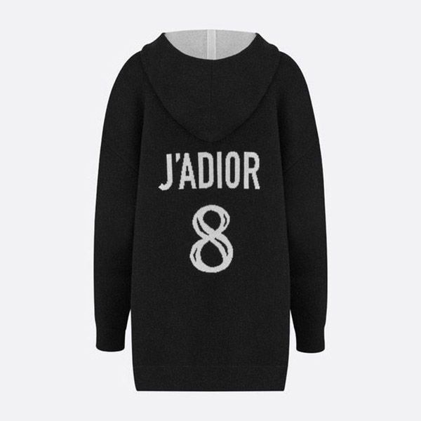 ディオール セーター 偽物 \'J\'Adior 8\' ロゴ カシミヤ フード付き 844S92AM009_X8805