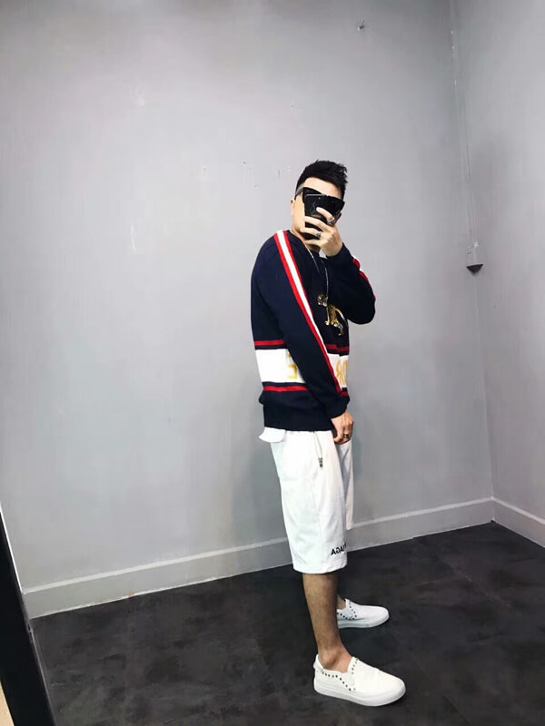 18AW グッチコピー BLIND FOR LOVE タイガ―ニット