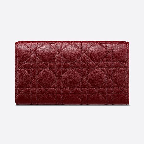 ディオール 長財布 コピー CARO ウォレット カナージュ カーフレザーS5039UWHC_M900