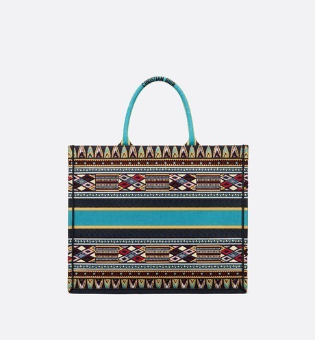 2019新作大人気限定入手困難ディオールブックトートコピー【Christian ディオール】カラフル手縫い刺繍ブックトート
