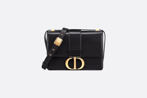 【ディオール】19/20AW ディオールスーパーコピー カーフスキン “30 MONTAIGNE” バッグ (Black)