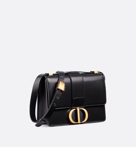 【ディオール】19/20AW ディオールスーパーコピー カーフスキン “30 MONTAIGNE” バッグ (Black)