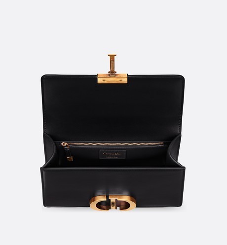 【ディオール】19/20AW ディオールスーパーコピー カーフスキン “30 MONTAIGNE” バッグ (Black)