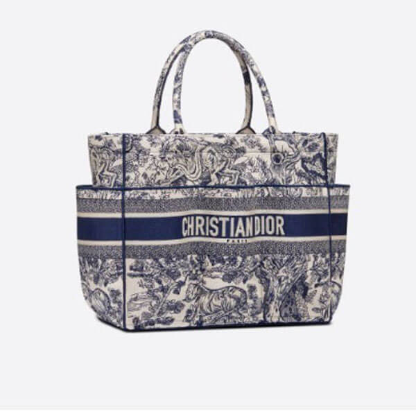 ディオール ブックトート 偽物 Christian ディオール★SAC CATHERINE TOTE キャサリントートバッグ M1279ZTDT_M808