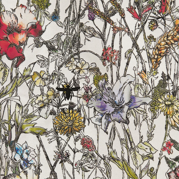 ディオール コート 偽物 アノラック Mille Fleurs テクニカルタフタ ジャカード
