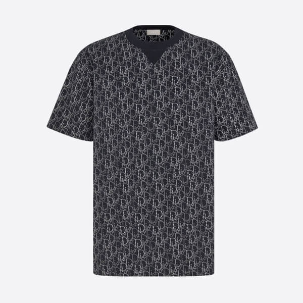 新作 ディオール Tシャツ 偽物 ロゴTシャツ パンツやジーンズ合う 白黒 043J625C0674_C588
