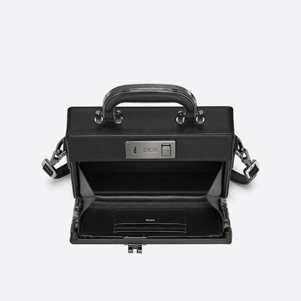 ディオール LOCK ハンドバッグ コピー Oblique ジャカード 1LXPO199MCT_H55E