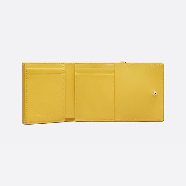 レディディオール 偽物 ラムスキン ロータスウォレット高品質S0181ONMJM27Y
