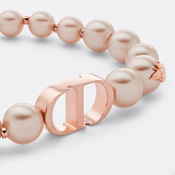 ディオール 偽物 30 MONTAIGNE ブレスレット ピンクトーンメタル B1772WOMRS_D09P