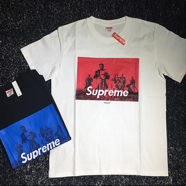 ​新作 シュプリーム 服 コピー FW21 シュプリーム UNDERCOVER SEVEN SAMURAI TEE WHITE