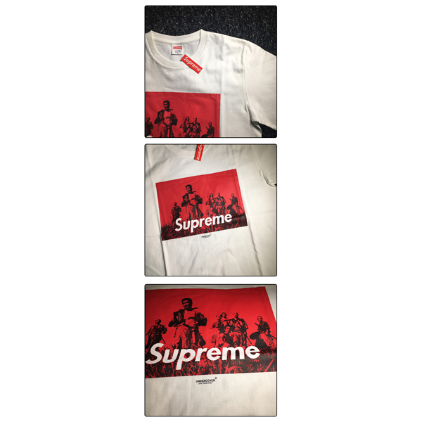 ​新作 シュプリーム 服 コピー FW21 シュプリーム UNDERCOVER SEVEN SAMURAI TEE WHITE