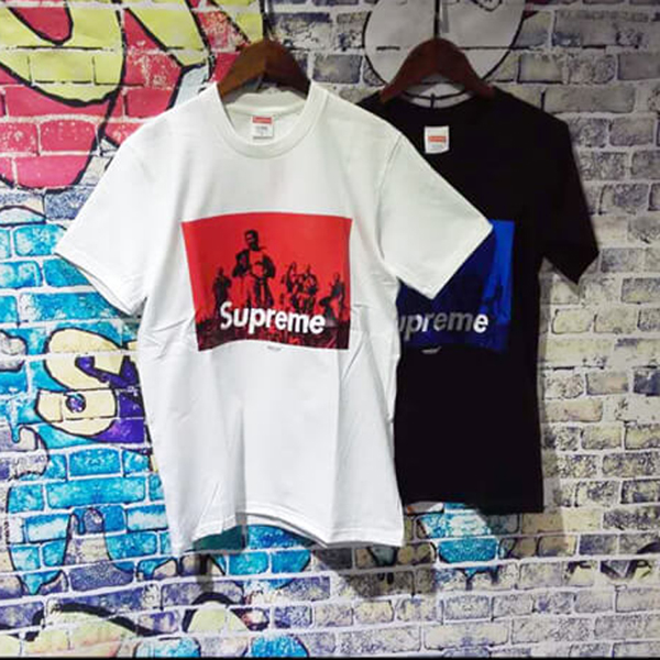 ​新作 シュプリーム 服 コピー FW21 シュプリーム UNDERCOVER SEVEN SAMURAI TEE WHITE