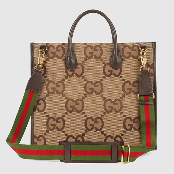 希少！★グッチ★ GGジャンボ付きショッピングバッグ 偽物 678839UKMDG2570