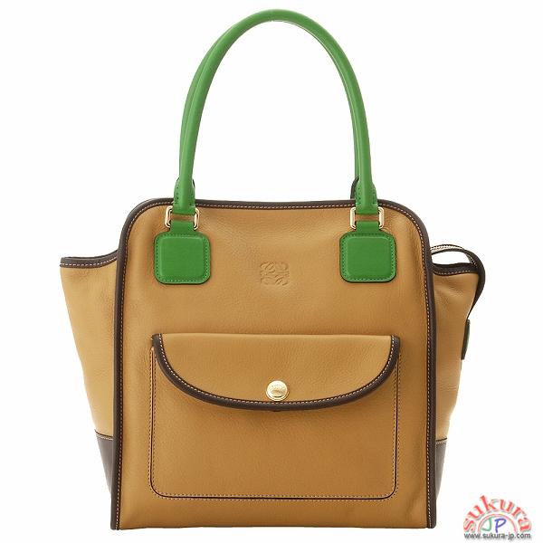 ロエベ BOLSOAMAZONA ALTA OROハンドバッグ 386.73AE66 0014 8134