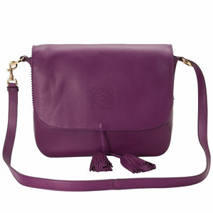 ロエベ SOFT LEATHERフリンジ付きショルダーバッグ 315.82.E29 0004 6100