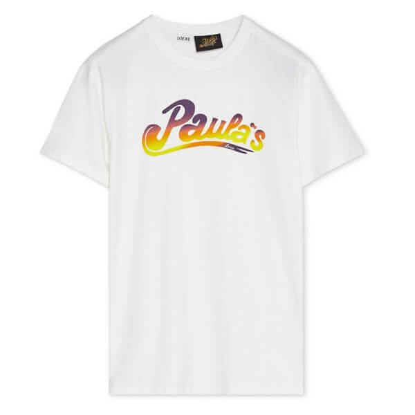ロエベ コピー Tシャツ ロエベ ∞∞ Logo-Print Tシャツ☆Paula’s Ibiza