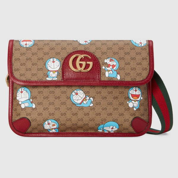 グッチ ドラえもん コピー★DORAEMON x グッチ ベルトバッグ 大人気♪647817 2TJBG 8587