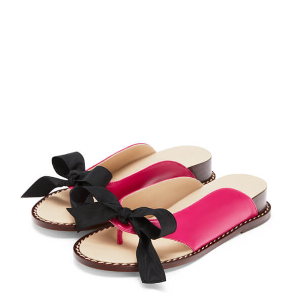 ロエベ シューズ 偽物 ロエベ ☆ ウェッジ Flip Flop サンダル☆ 3色 453.10.353
